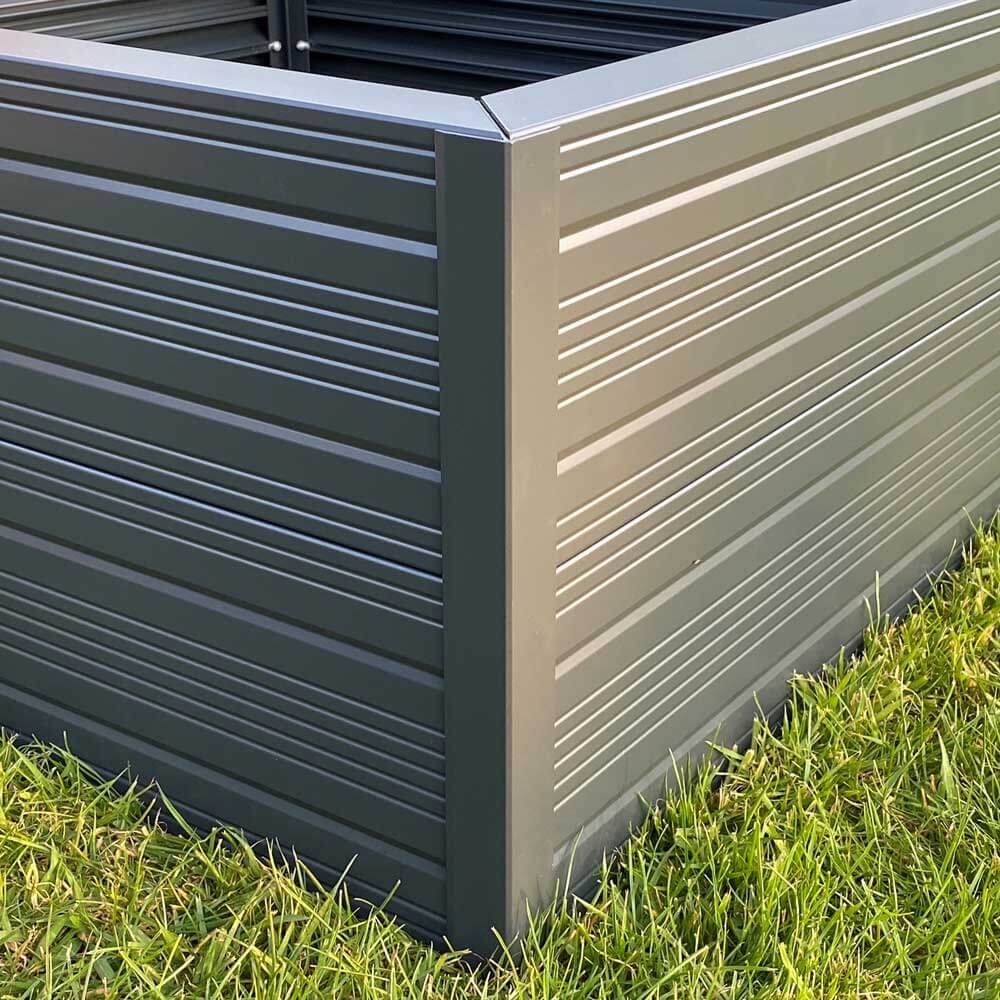 Rhino Aluminum Raised Beds 4ft x 6ft Double Tier