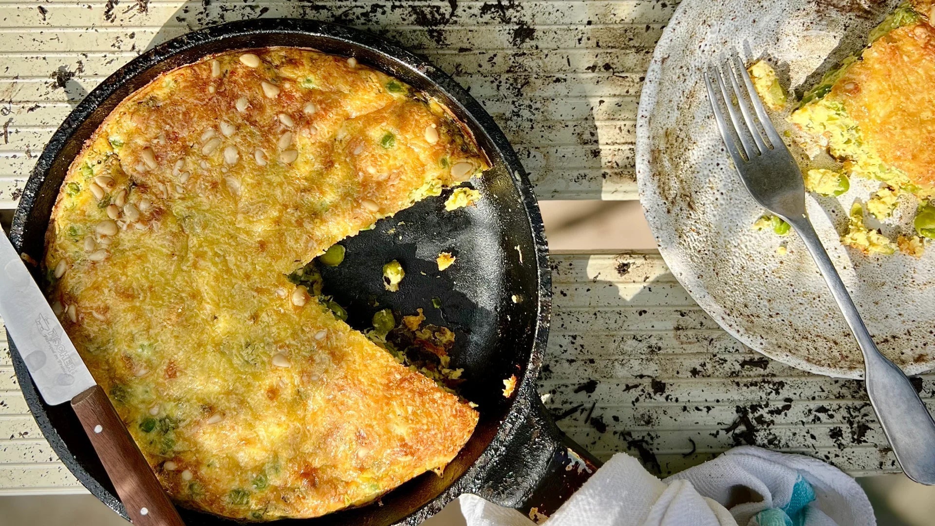 Kathy's Spring Blog & Delicious Herb Frittata Recipe