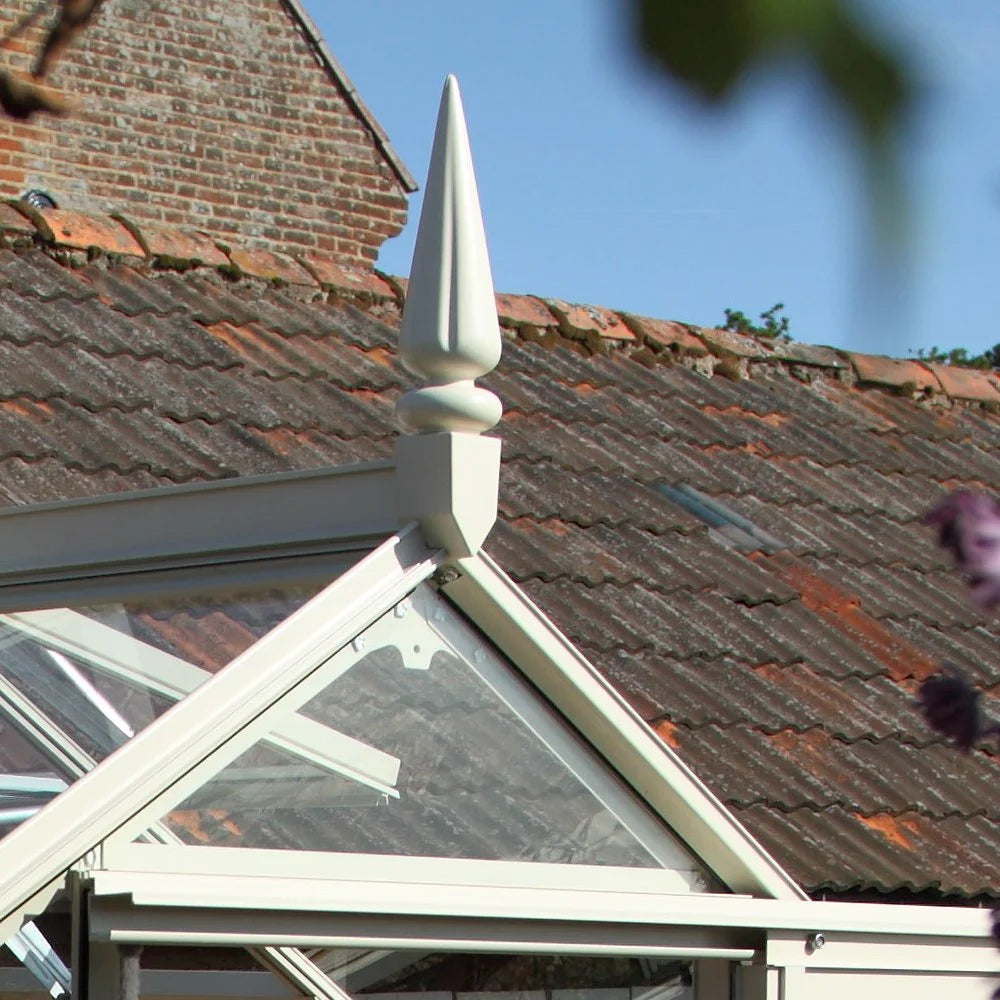 Coloured Rhino Finials (Pair) | Rhino Greenhouses UK
