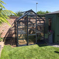 6x4 Midnight slate greenhouse